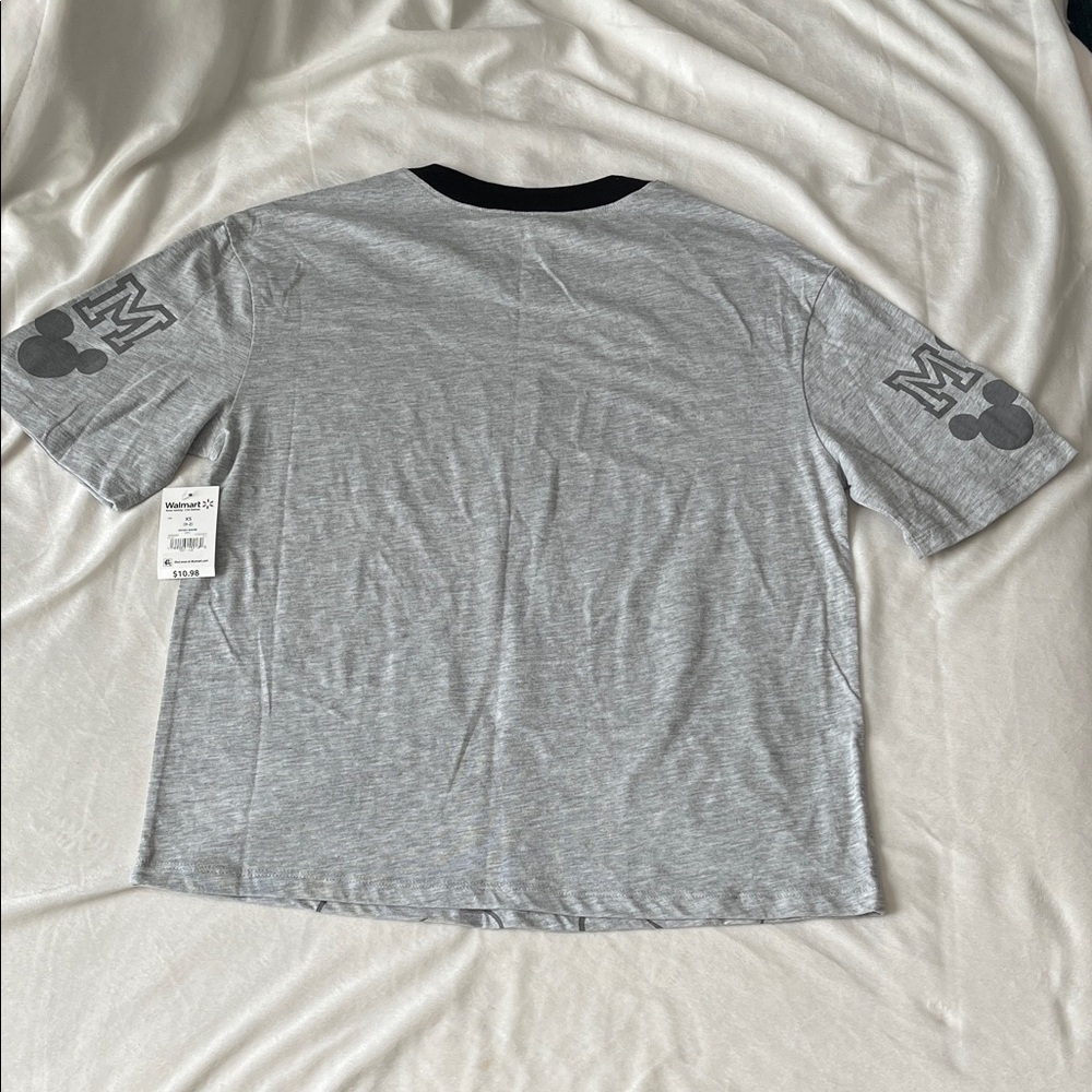 Disney Mickey Mouse Black and Gray Short Sleeve Tee - Picture 4 of 4